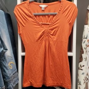 🌟New Listing🌟 Banana Republic studded 🍊 shirt